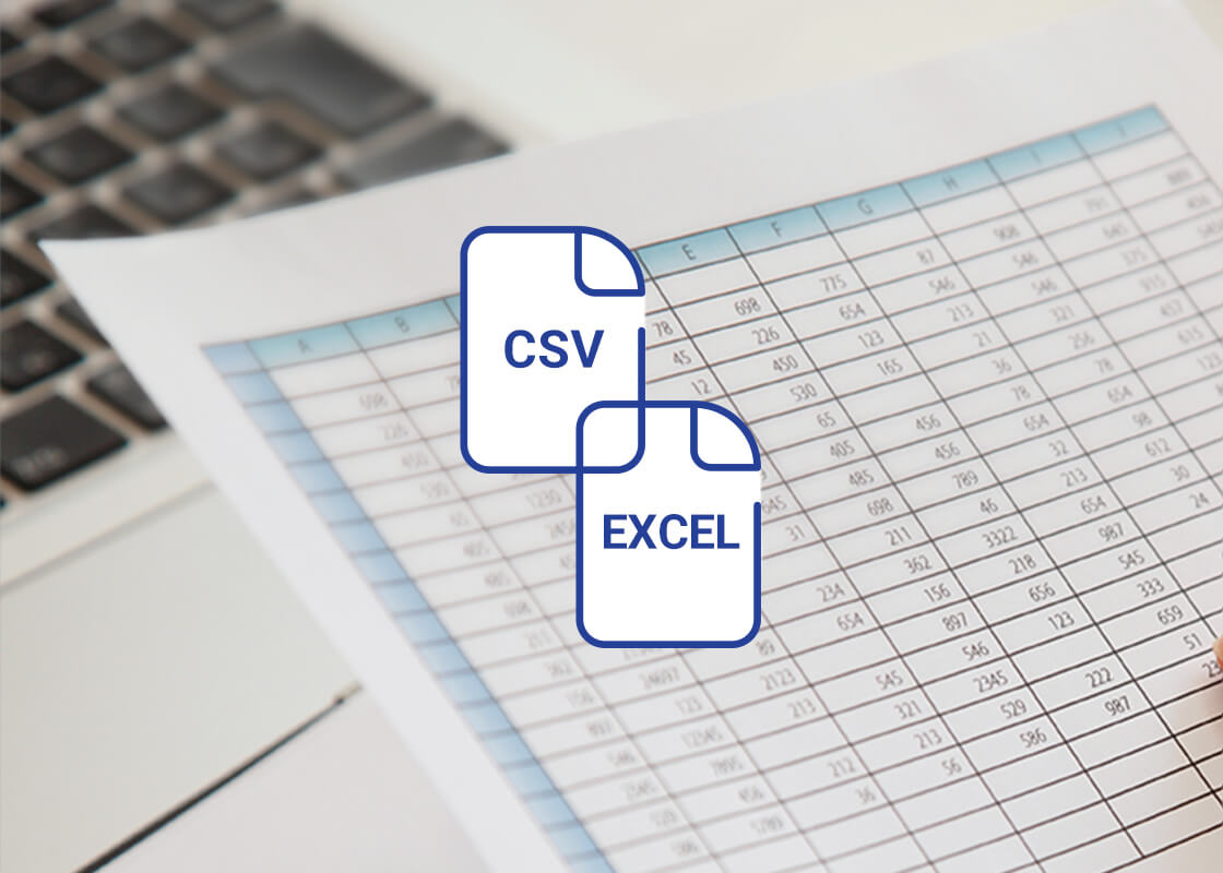 入退場状況は、CSVファイル若しくはEXCELファイルとしてダウンロード可能